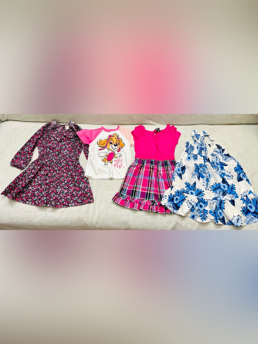 Lot Very Cute Girls Dresses Size 5T Excellent Condition